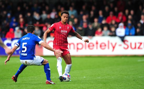 Elliot Bonds Cheltenham Town Takes On Editorial Stock Photo Stock