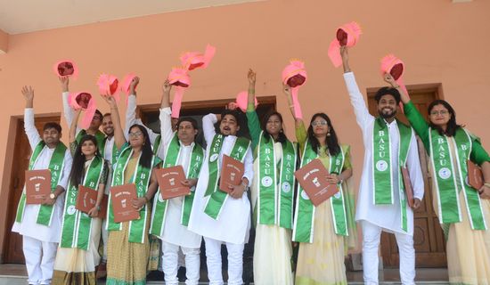 Students Celebrating During 2nd Convocation Function Editorial Stock ...