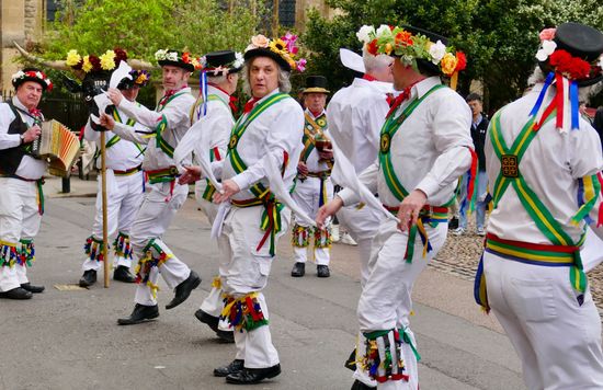 Abingdons Tradition Radcliffe Camera Morris Dancers Editorial Stock ...