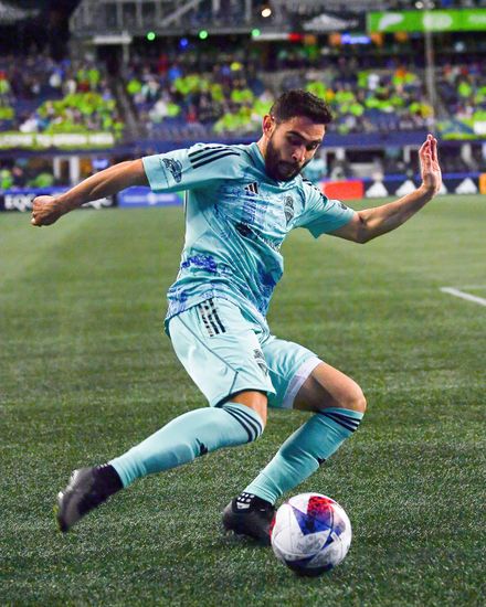 Seattle Sounders Midfielder Alex Roldan 16 Editorial Stock Photo ...