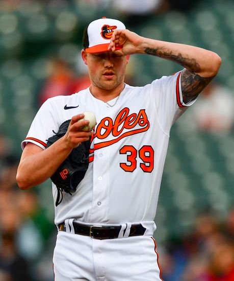 Baltimore Orioles Starting Pitcher Kyle Bradish Editorial Stock Photo ...