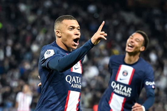 Kylian Mbappe Hugo Ekitike Celebrate Goal Editorial Stock Photo - Stock ...