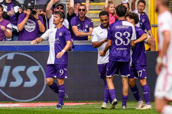 Benito Raman Rsc Anderlecht Tristan Degreef Editorial Stock Photo - Stock  Image