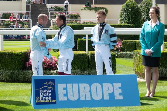 Europea Team Line Photo Dubai Duty Editorial Stock Photo Stock