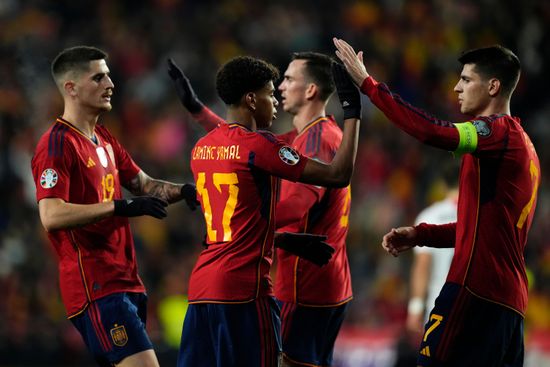 Lamine Yamal Right Winger Spain Fc Editorial Stock Photo - Stock Image