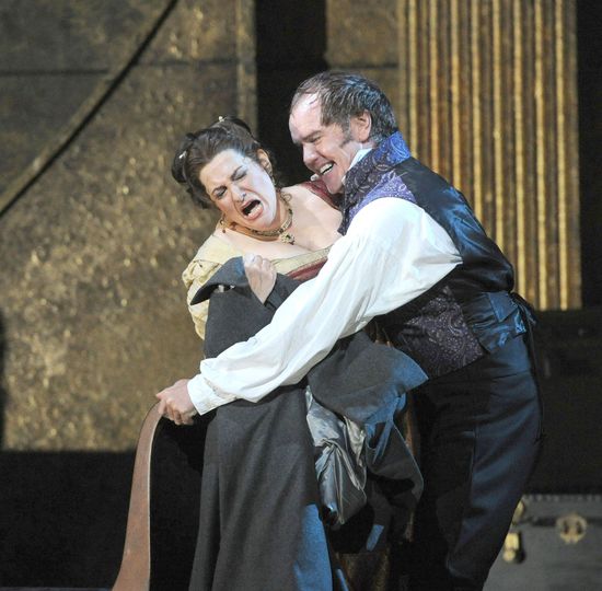 Claire Rutter Tosca Anthony Michaelsmoore Scarpia Editorial Stock Photo ...