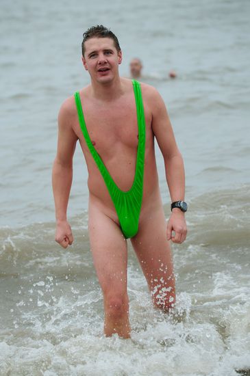 Man Borat Mankini Dives Sea Editorial Stock Photo - Stock Image |  Shutterstock