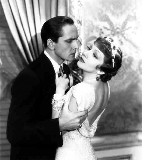 Tonight Ours Fredrich March Claudette Colbert Editorial Stock Photo ...