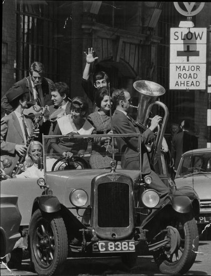 Theatrical Musicals Wait Minim Fortune Theatre Editorial Stock Photo