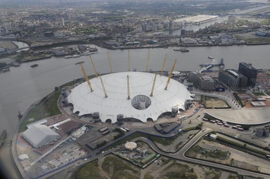 Millennium Dome O2 Arena Olympic Park Editorial Stock Photo - Stock ...
