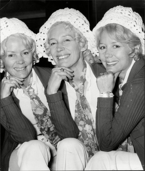 Pop Group Beverley Sisters Beverley Sisters Editorial Stock Photo ...