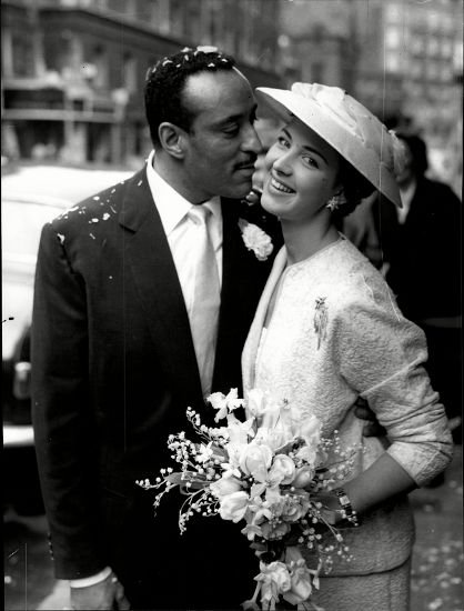 Singer Bandleader Ray Ellington Wife Actress Editorial Stock Photo ...