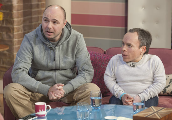 Karl Pilkington Warwick Davis Editorial Stock Photo - Stock Image