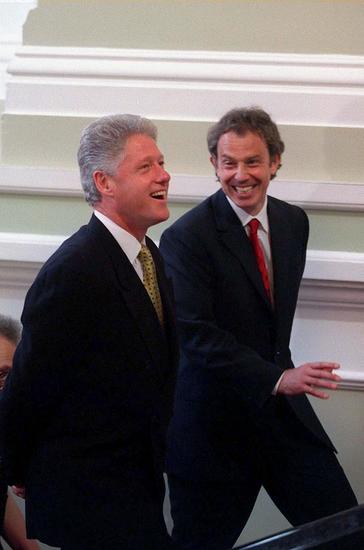 Bill Clinton Tony Blair Editorial Stock Photo - Stock Image | Shutterstock