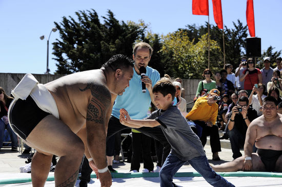 Children Wrestling Sumo Wrestler Editorial Stock Photo - Stock Image ...