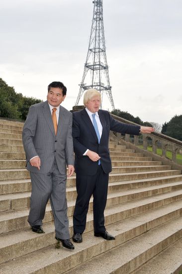 Ni Zhaoxing Chairman Zhongrong Group Boris Editorial Stock Photo
