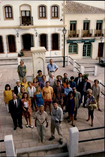Cast Members Television Programme Eldorado Eldorado Editorial Stock ...