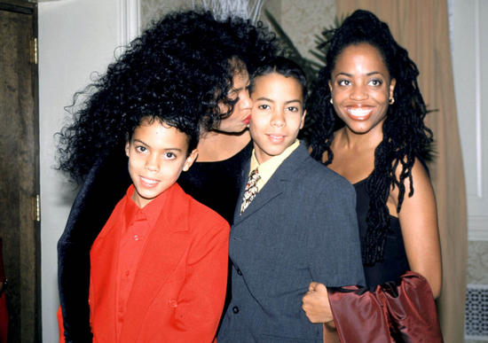 Diana Ross Her Children Chudney Nass Editorial Stock Photo - Stock ...