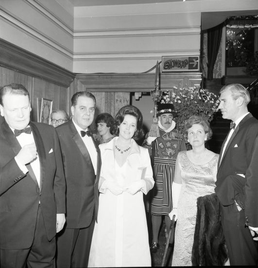 Albert Broccoli Dana Broccoli Guests Editorial Stock Photo Stock