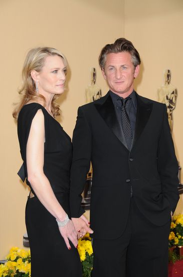 Robin Wright Penn Husband Sean Penn Editorial Stock Photo - Stock Image ...