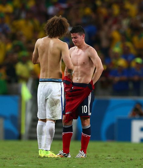 james rodriguez shirtless