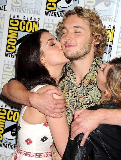 Adelaide Kane Toby Regbo Guest Editorial Stock Photo - Stock Image