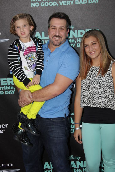 Joey Fatone Daughters Kloey Briahna Fatone Editorial Stock Photo ...