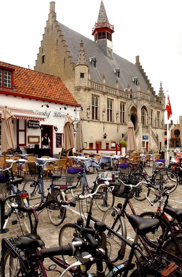  Damme City Centre Editorial Stock Photo - Stock Image 