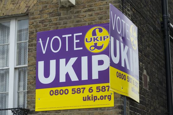 Ukip Campaign Posters Editorial Stock Photo   Stock Image | Shutterstock