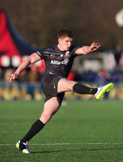 Owen Farrell Saracens Kicks Conversion Editorial Stock Photo - Stock ...