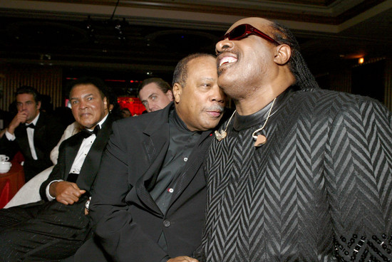 Muhammad Ali Quincy Jones Stevie Wonder Editorial Stock Photo - Stock ...