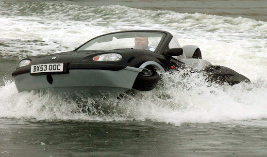 Richard Branson Gibbs Aquada Amphibious Car Editorial Stock Photo