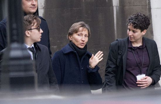 Marina Litvinenko Anatoly Litvinenko Their Son Editorial Stock Photo ...