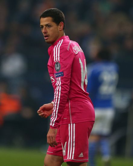 Javier Hernandez Real Madrid Editorial Stock Photo - Stock Image