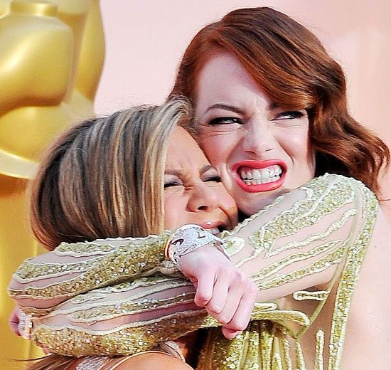 Jennifer Aniston Emma Stone Editorial Stock Photo Stock Image
