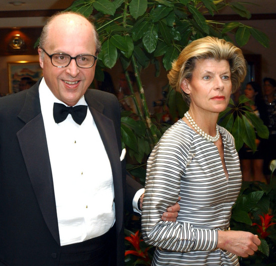 John Negroponte His Wife Diana Editorial Stock Photo - Stock Image ...