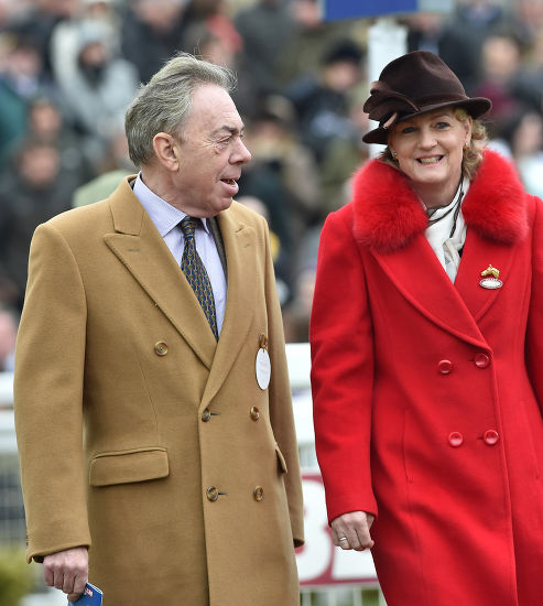 Sir Andrew Lloyd Webber Wife Madeleine Editorial Stock Photo - Stock