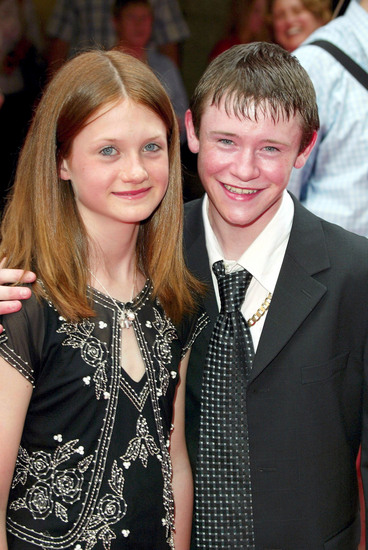 Bonnie Wright Devon Murray Editorial Stock Photo - Stock Image ...