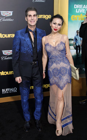 Perry Farrell Etty Lau Farrell Editorial Stock Photo - Stock Image