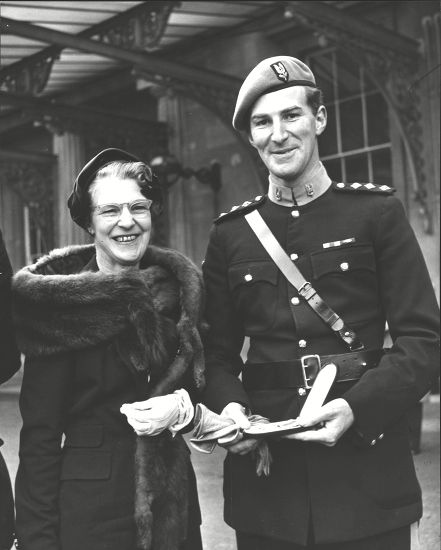 Captain Roderick Walker Sherwood Foresters Sas Editorial Stock Photo ...