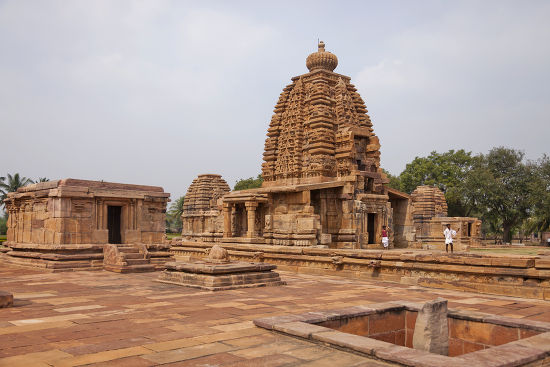 Temple Building Chalukya Dynasty Unesco World Editorial Stock Photo ...