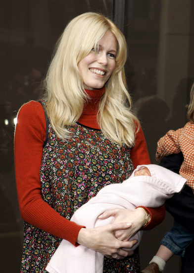 Claudia Schiffer Baby Daughter Clementine Editorial Stock Photo - Stock ...