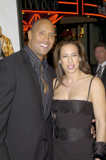 Dwayne Rock Johnson Wife Dany Editorial Stock Photo - Stock Image