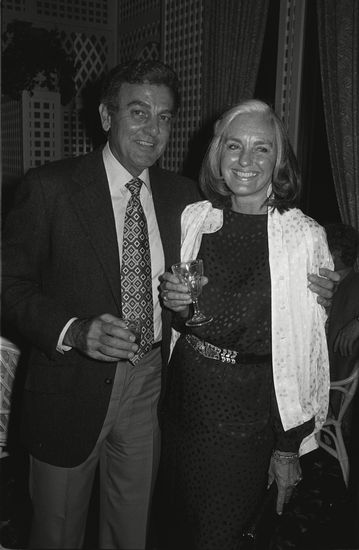 Mike Connors Wife Mary Lou Wiley Editorial Stock Photo - Stock Image ...