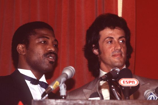 Sylvester Stallone Aaron Pryor Editorial Stock Photo - Stock Image ...