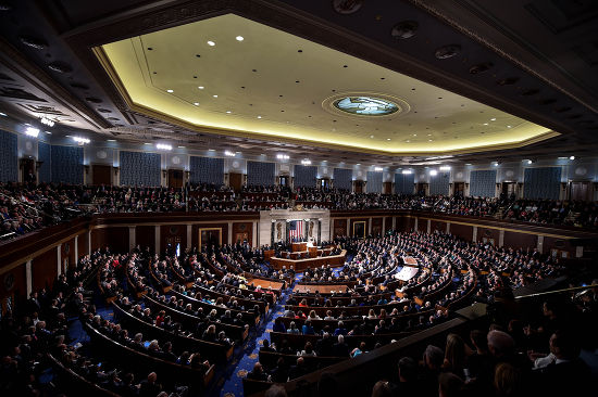 Pope Francis Addresses Joint Meeting Congress Editorial Stock Photo 