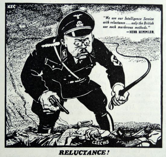 Illustration Heinrich Himmler 19001945 Schutzstaffel Military Editorial ...