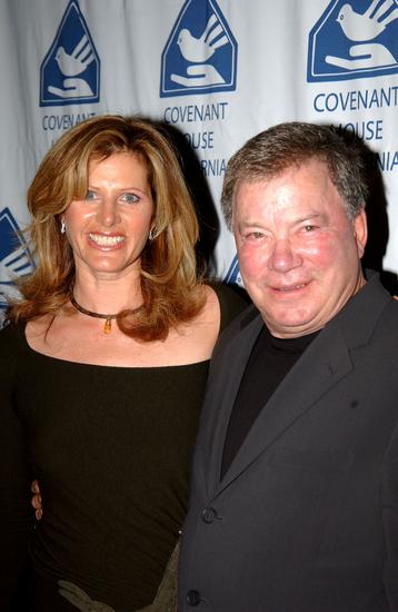 William Shatner Wife Elizabeth Anderson Martin Editorial Stock Photo ...