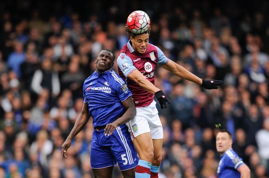 Kurt Zouma Chelsea Rudy Gestede Aston Editorial Stock Photo - Stock ...