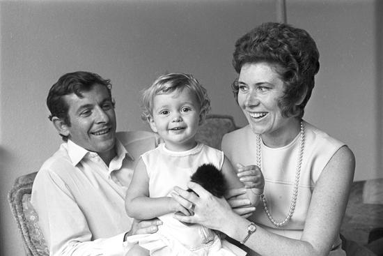 Alan Mullery His Wife Daughter 1970s Editorial Stock Photo - Stock ...